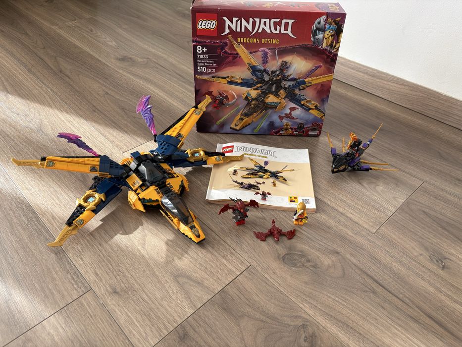 Lego Ninjago 71833 Superavionul cu reactie al lui Ras si Arin