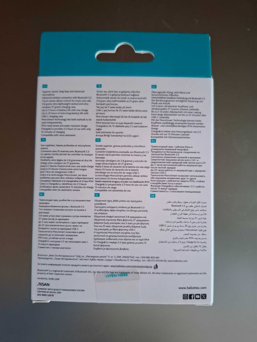 Безжични слушалки TTEC Mode 2KM14SB