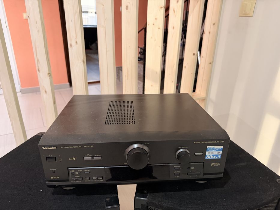 Sistem Audio Pro: Receiver Technics SA-DX750 + Incinte PRO Audience 80W