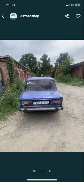 Продам ваз 2106 каз учет  разбор