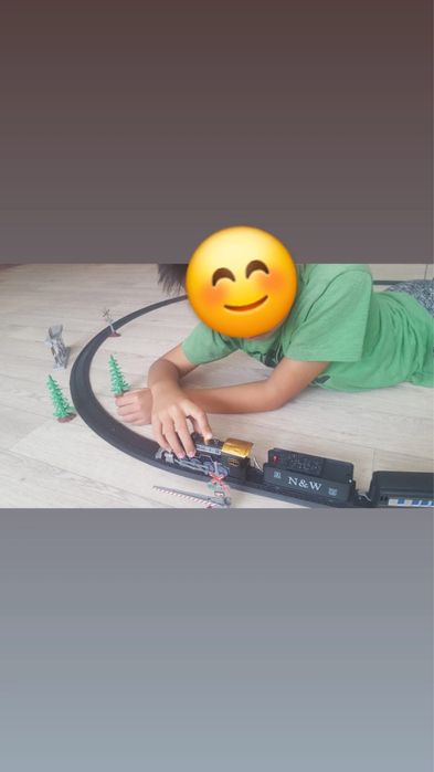 Паровозик поезд