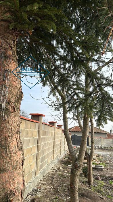 Парцел с готов фундамент и постройка с.Тимарево
