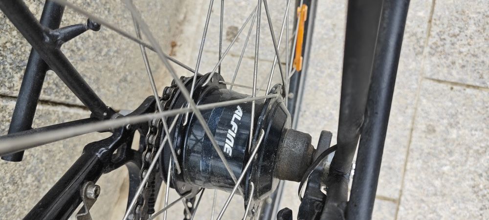 Немецкий велосипед,на 11 alfine