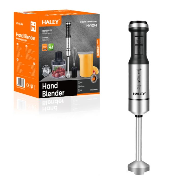 Мощен пасатор 4-в-1 HALEY 1200W с чопър, тел и мерителна кана – Професионален резултат у дома