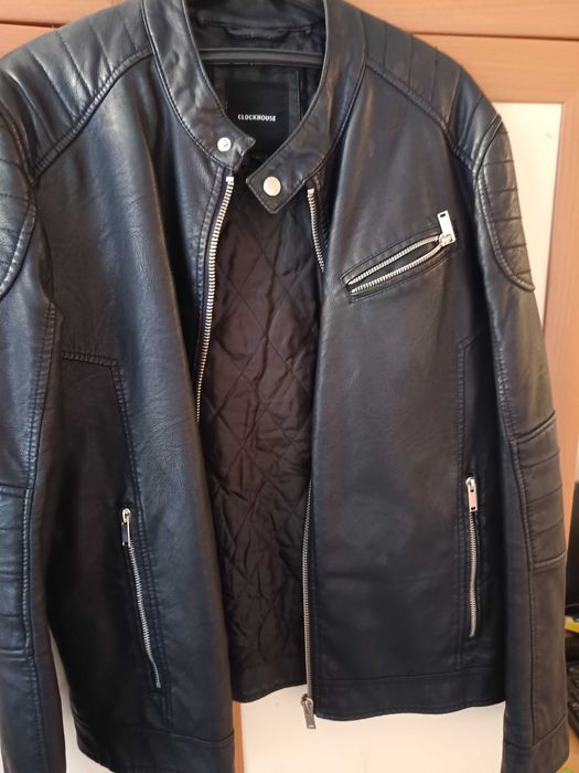 Кожено мъжко яке