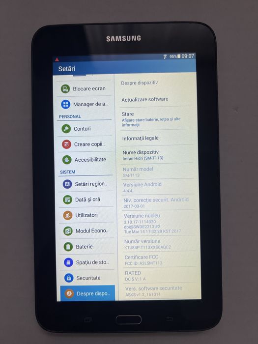 Tableta Samsung Galaxy Tab 3 Lite SM-T113