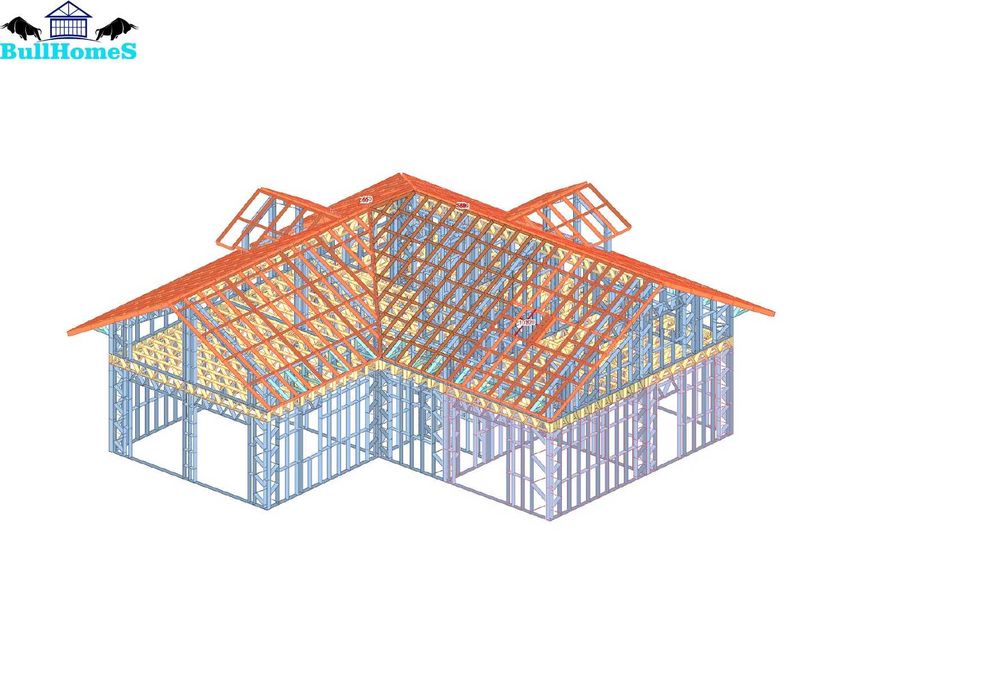 Къща,Бунгало,Преместваема къща,Сглобяеми къщи,Модулни,Жилищни-305м²