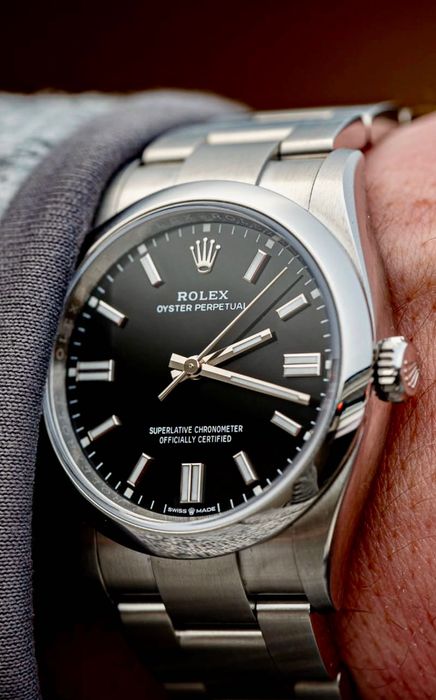 Rolex Oyster Perpetual 36mm Acte 2022 Black Dial Oțel Automat