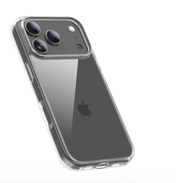 Tech-Protect FlexAir Hybrid TPU калъф за iPhone 17 Pro/Max – прозрачен