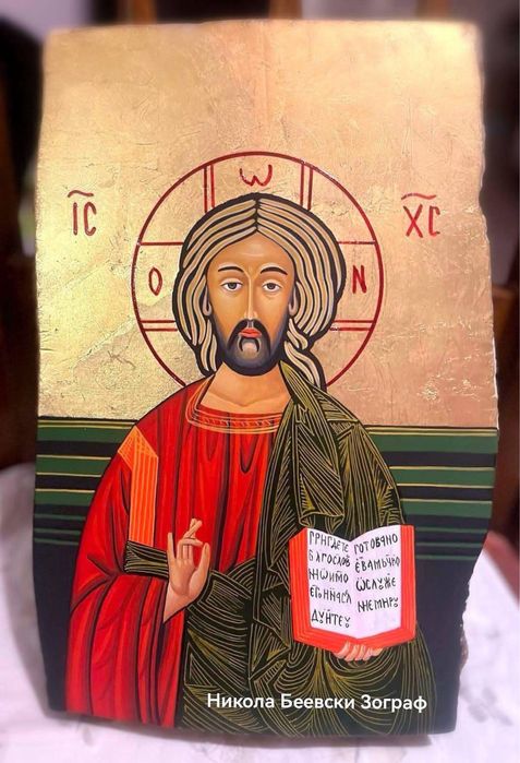 Ръчно изографисани икони по стар метод