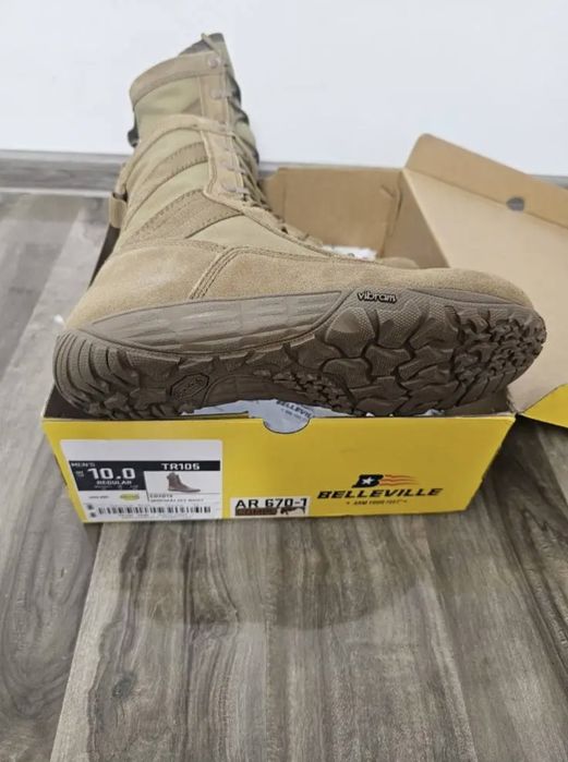 Bocanci tactici Belleville TR105 măimea  43 – Noi în cutie, talpă VIBRAM