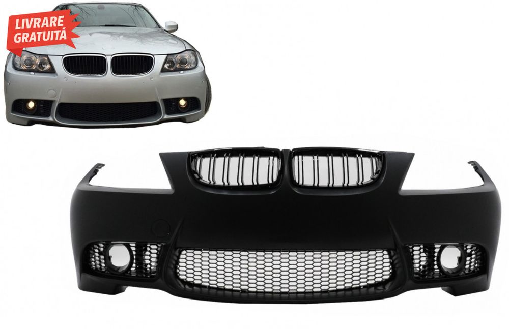 Bara Fata BMW Seria 3 E90 E91 LCI (2008-2011) Sedan Touring M3 Design