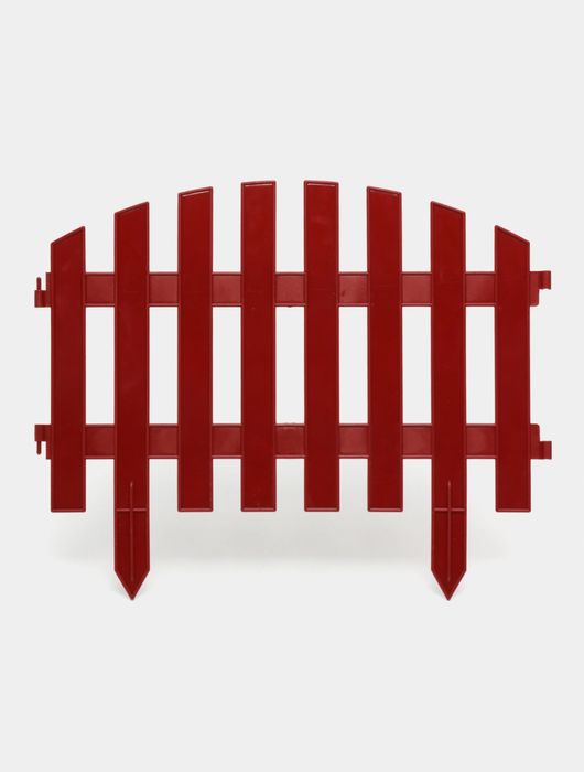 Забор декоративный "Винтаж" PALISAD терракот, 28 * 300 см