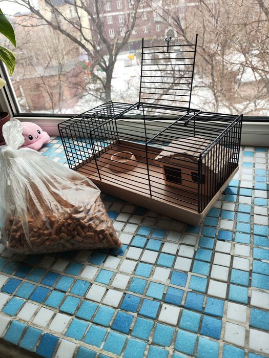 Продам клетку для хомяка