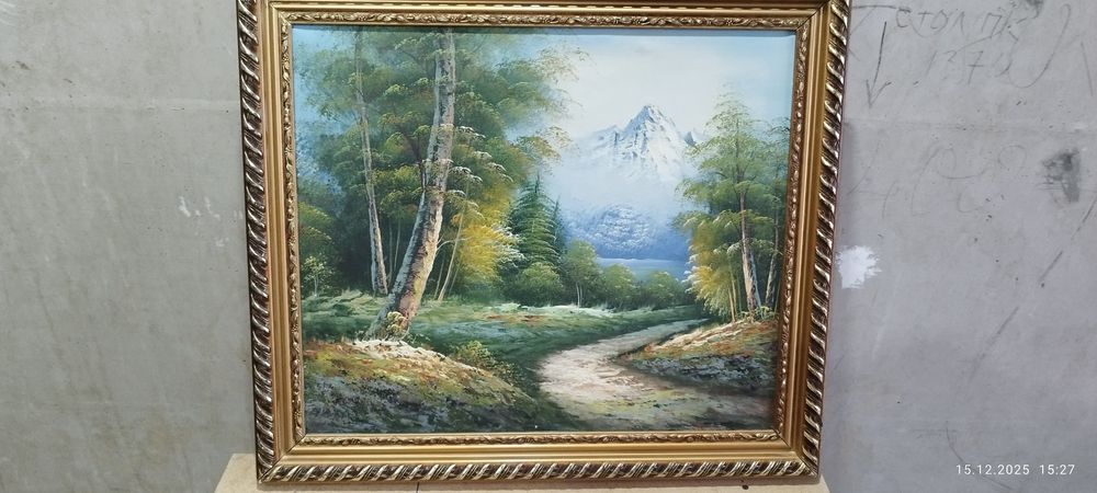 Картина маслом. Природа