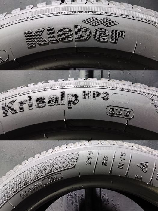 4бр. зимни гуми 215/55/18 Kleber Krisalp HP3
dot25