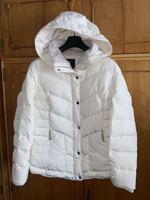 Geaca Puffer Alba
