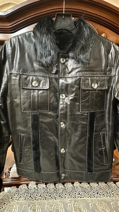 Мужская дубленка