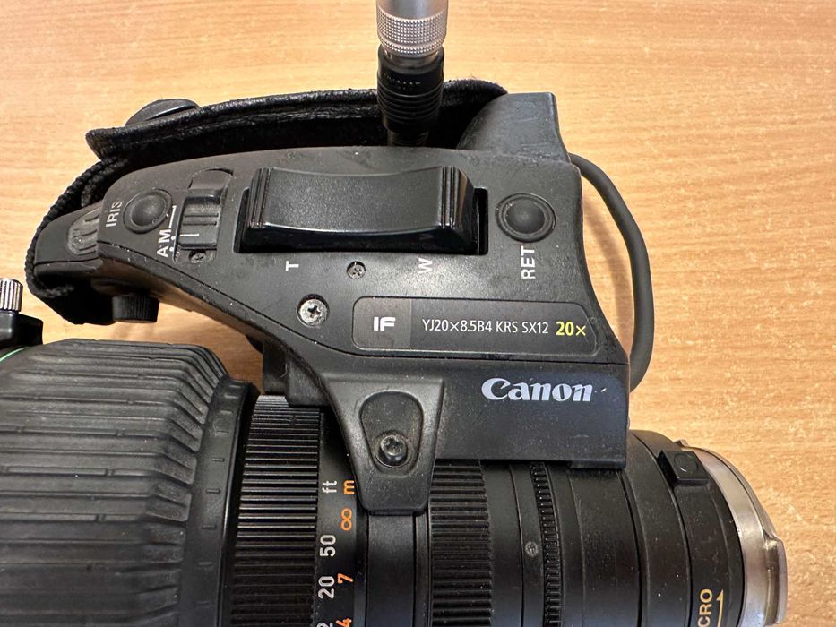 Obiectiv broadcast Canon YJ20x8.5B4 KRS SX12 20x IF B4 2/3