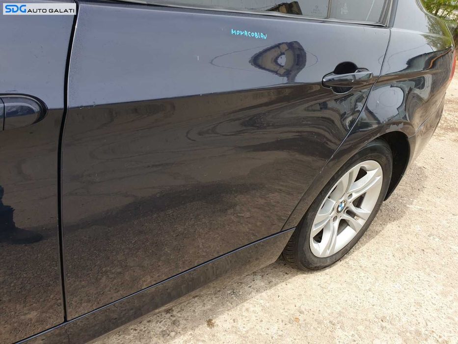 Usa Usi Portiera Portiere Stanga Spate  BMW Seria 3 E90  2004 - 2011 Culoare A35/5 Monacoblau Metallic