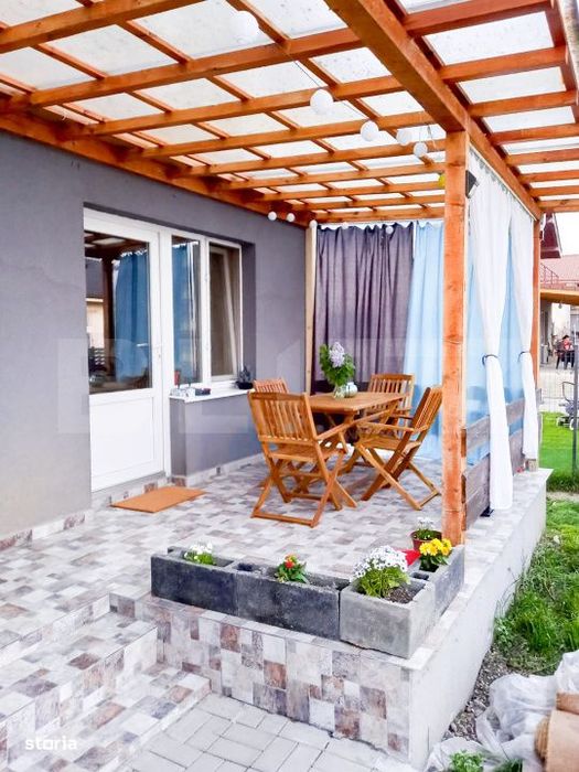 Casa individuala, finisata, 4 camere, 407 mp teren, Jucu