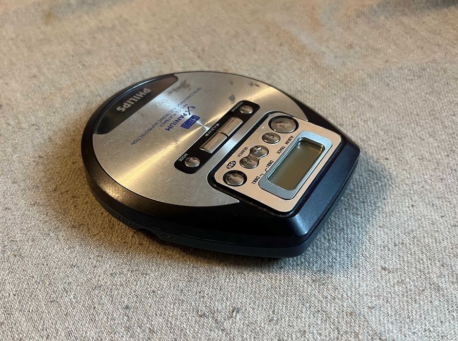 Philips EXP2200 CD MP3 player portable, defect, proiect reparatie