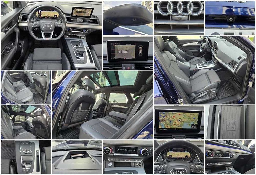 AUDI Q5 2019 3 X SLINE Quattro S-Tronic Automat 2.0TDI Euro 6 ExtraFull Matrix/Virtual/Hud