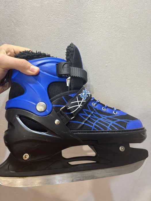 Коньки синие размерные