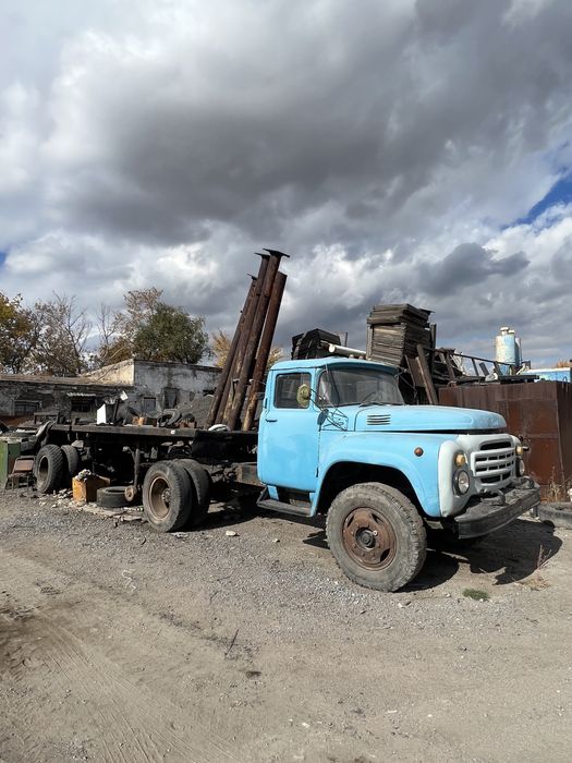 Зил тягач с прицепом