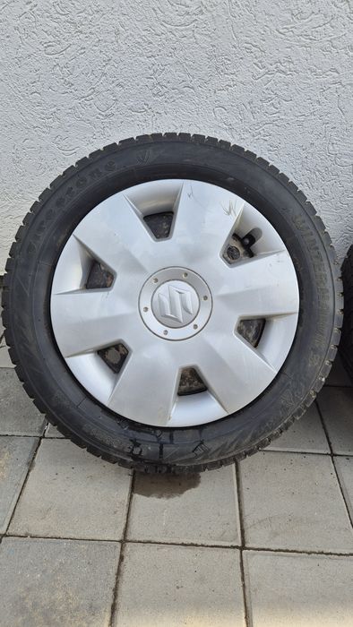 Jante tabla 4x100 r15, cauciucuri iarna