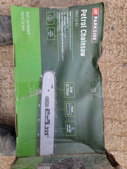 Parkside PBKS 53 A1 бензинова резачка нова с оригиналната си кутия