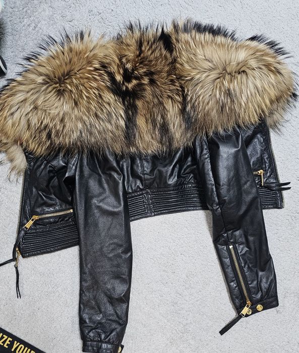 Дамско кожено яке Dsquared  S размер