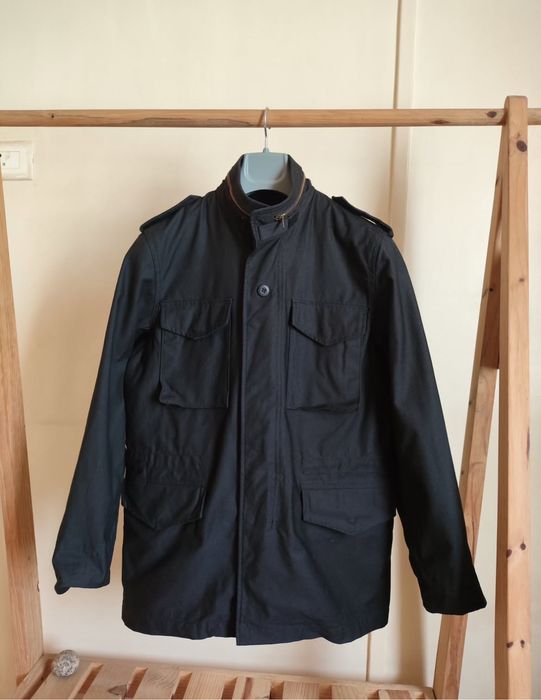 куртка alpha industries m65 black (size M)