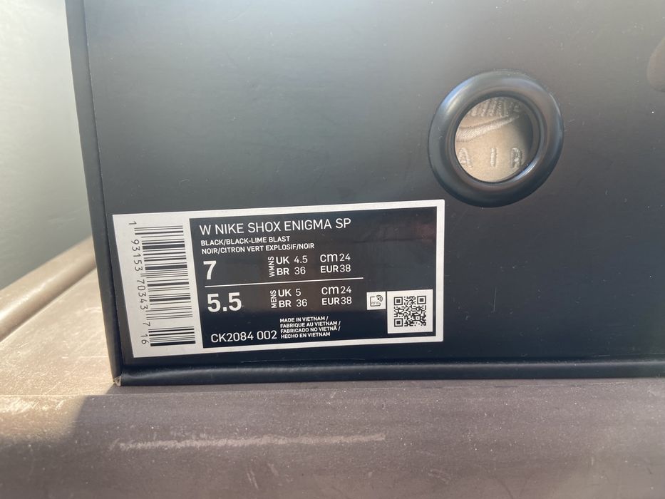 Nike Air Max  Nike shox enigma