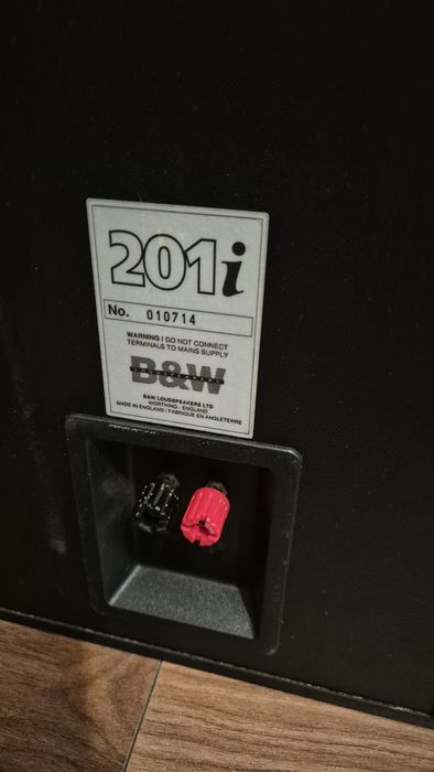 Boxe raft B&W Bowers & Wilkins 201i Made in England  , 100 W RMS - 4 ohmi , stare foarte buna