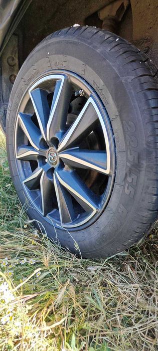 Оригинални алуминиеви джанти за Mazda CX5 с летни гуми 225/55R19