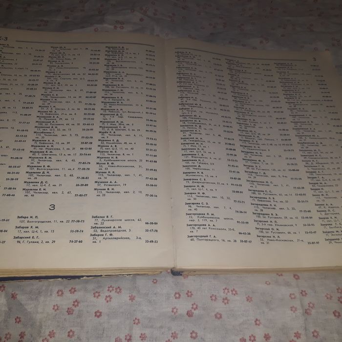 Телефонный справочник