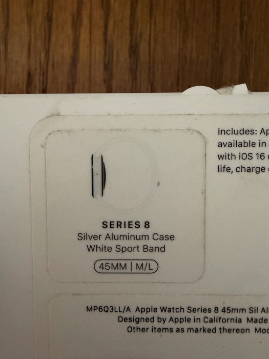 Apple watch 8, 45mm