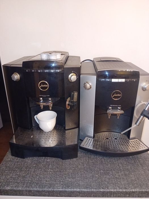 2 Aparate  cafea jura impresia f 50