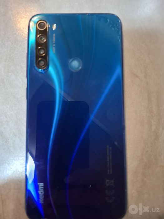 Redmi   note 8  blue