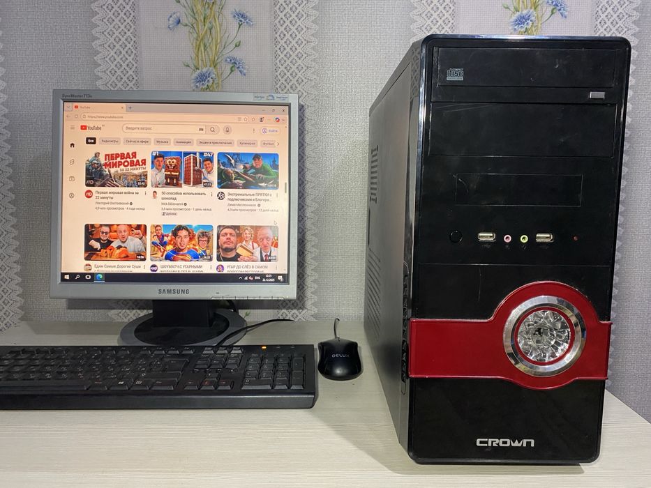 Компьютер с монитором
