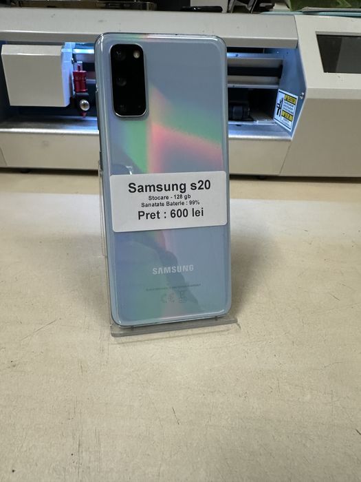 Samsung s20 / 128 gb / folie sticla cadou / garantie