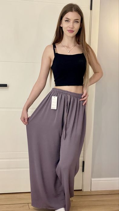 Кюлоты из ткани сингапур