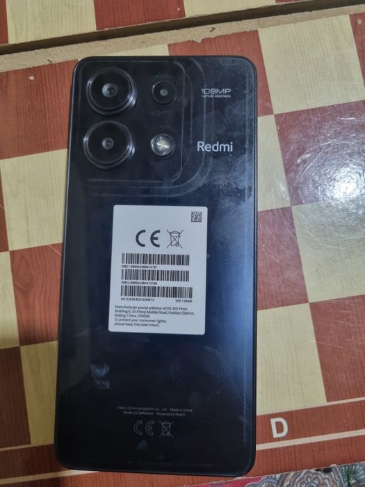 Redmi Note 13 dakument bilan