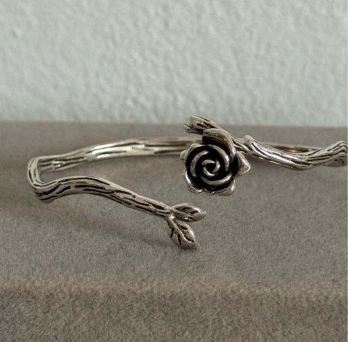 Vintage rose argint 925