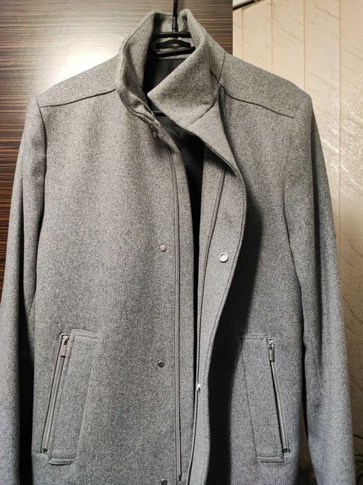 Palton Gri Lana H&M Marime 48