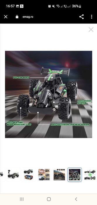 Masinuta cu telecomanda noua ready go RACE