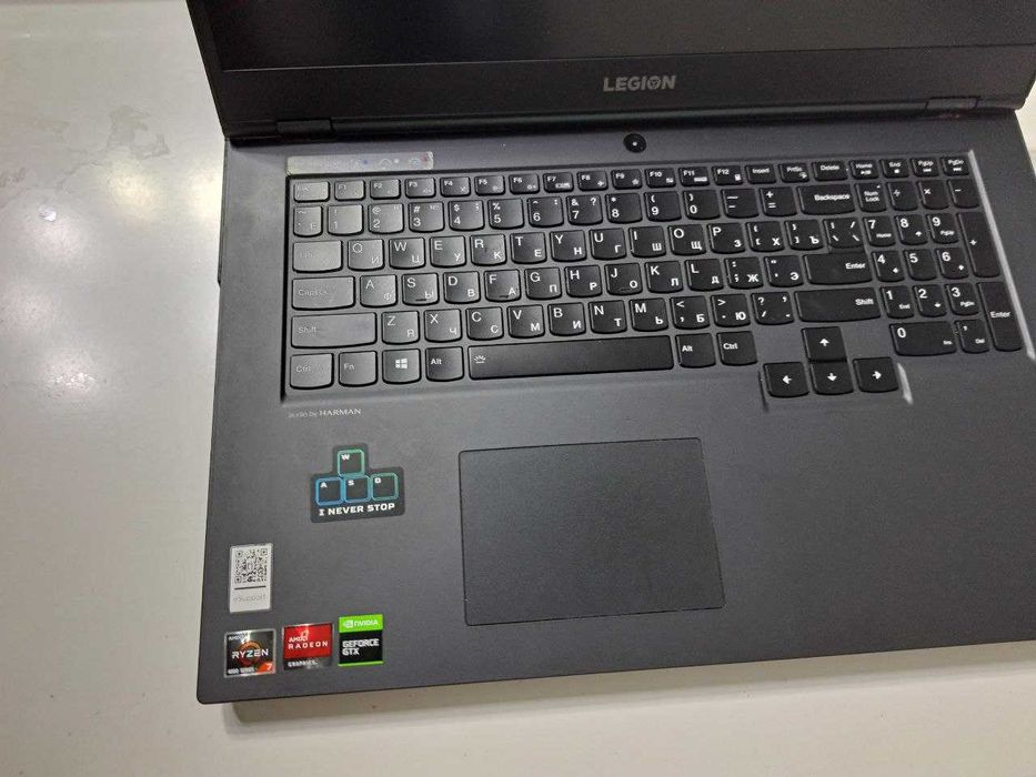 Ноутбук Lenovo legion 5 не заряжается