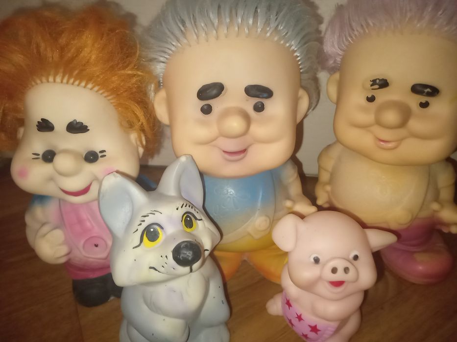Разные игрушки СССР . Карлсон и не только