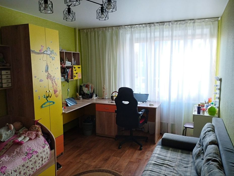 3х комнатная, 6 микрорайон